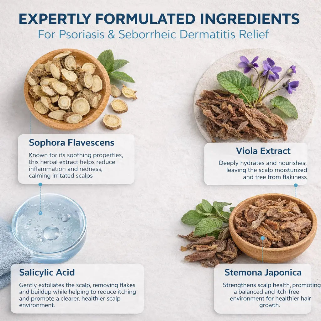 Seborrheic Dermatitis & Psoriasis Shampoo